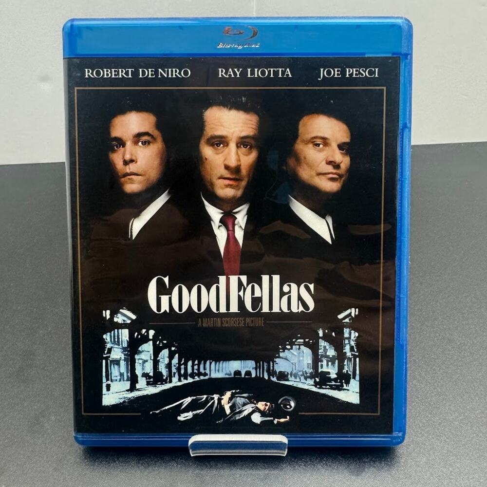Goodfellas (Blu-Ray, 1990) Robert Di Niro Joe Pesci Ray Liotta